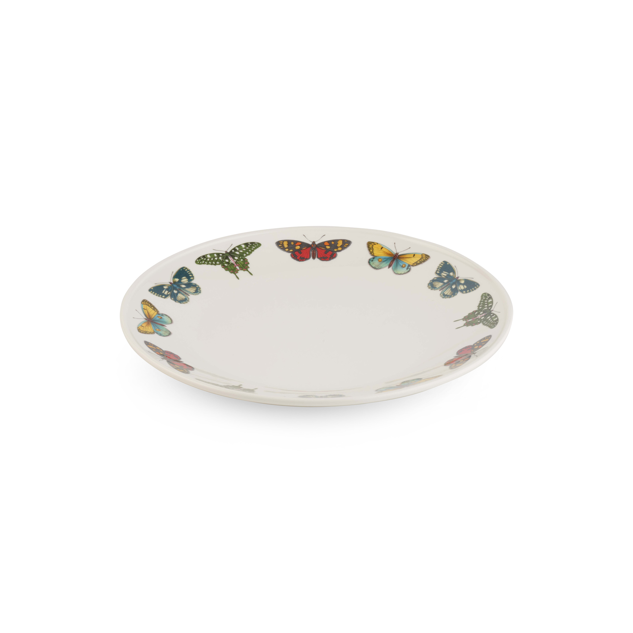 Botanic Garden Harmony Accents White 12 Inch Coupe Plate image number null